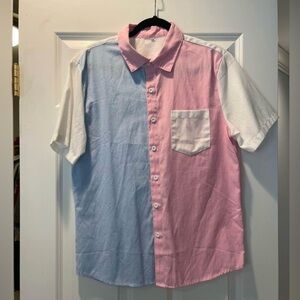 Men’s T-shirt 🩷💙🤍